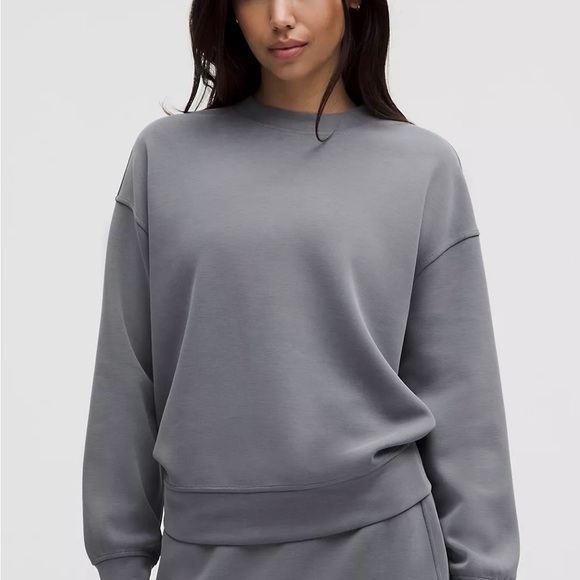 lululemon athletica Tops - Lululemon Softstreme Crewneck Oversized Pullover, S